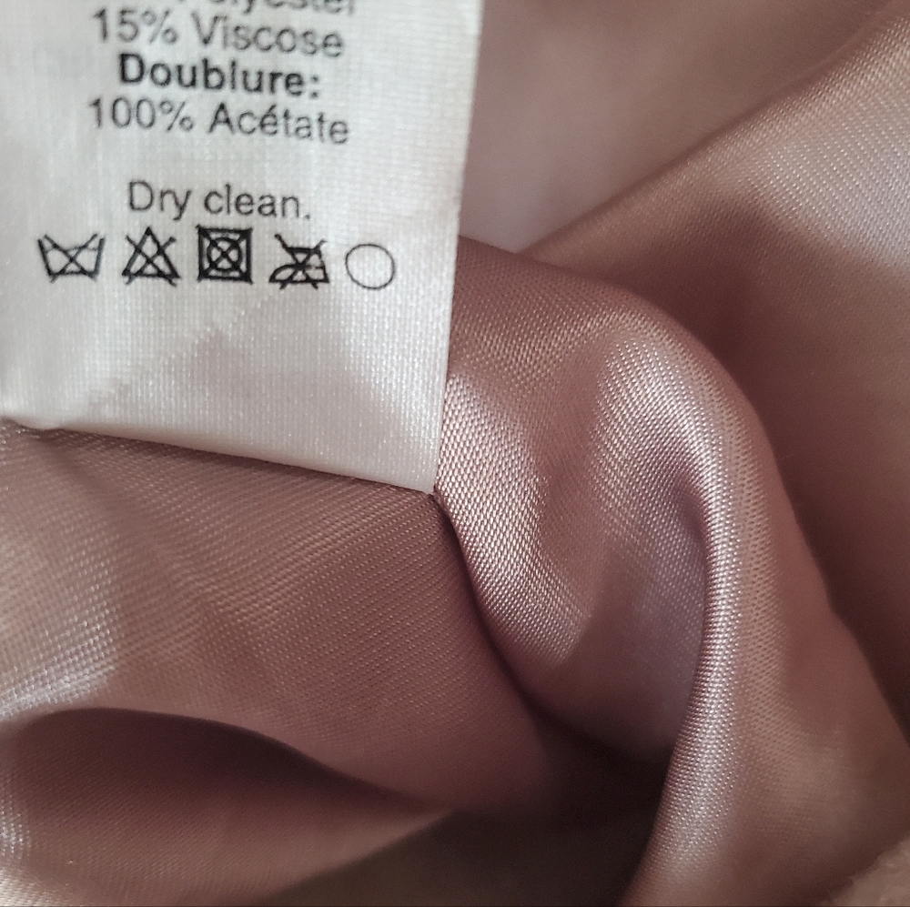 J. Crew Wool Blend Tan City Coat Size 2 Academia Style - Picture 13 of 15